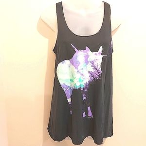 3 for $25 Bundle Sale- Bear Dance Brand Moose Tank Top, Size Small